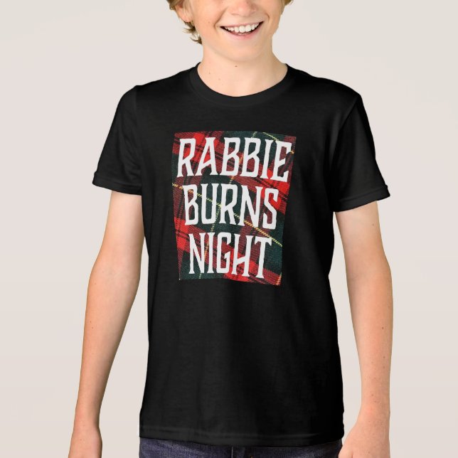 Panfleto de Celebração da Noite de Burns em Multic (Frente)