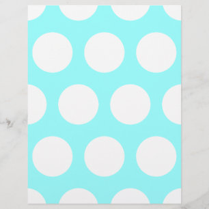 Panfleto de Grandes Pontos Brancos