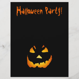 Panfleto de Halloween: Jack-o-Lanterna