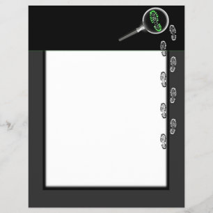 Panfleto de Investigador de Cena de Crime