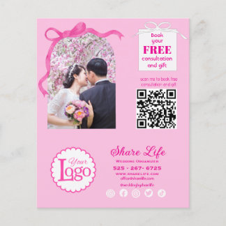 Panfleto de Negócios Organizador de Casamento Faix