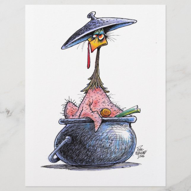 Panfleto de Pote de frango (Frente)