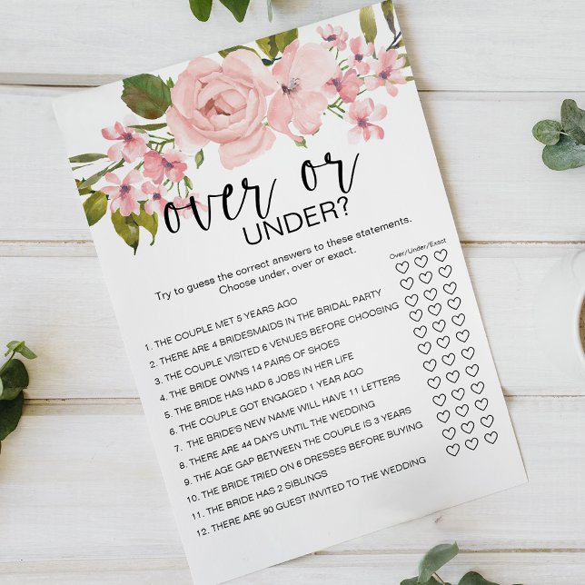 Panfleto de Rosas Cor-de-Rosa Florais para Jogo de (Criador carregado)