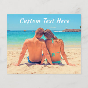 Panfleto de Texto com Foto Personalizada com Suas
