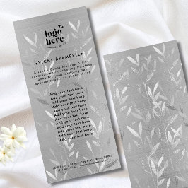 Panfleto Delicar Faux Silver Deixa O Catálogo Metálico Brut