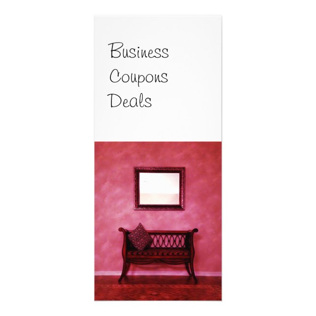 Panfleto Design de interiores elegante do espelho de Seat (Frente)