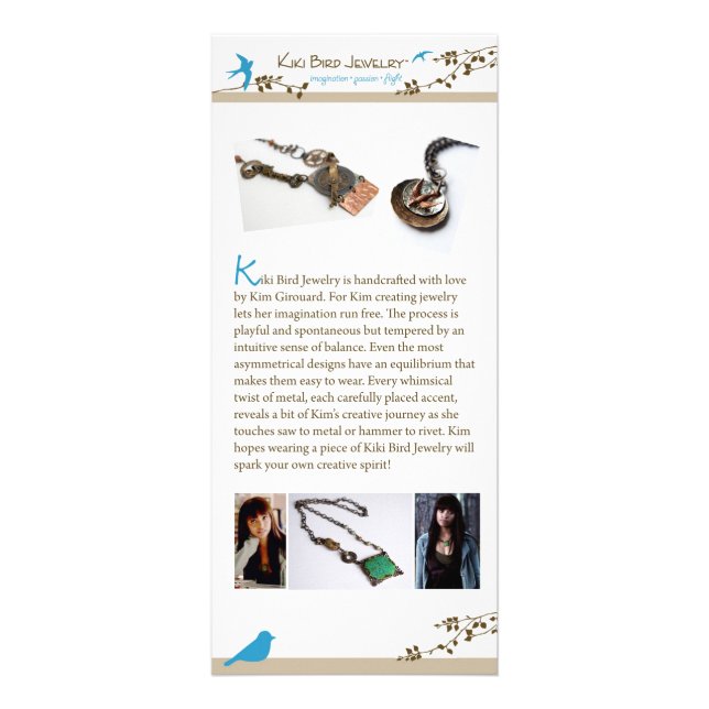 Panfleto Design de placa personalizada | Não editável Zazzl (Frente)