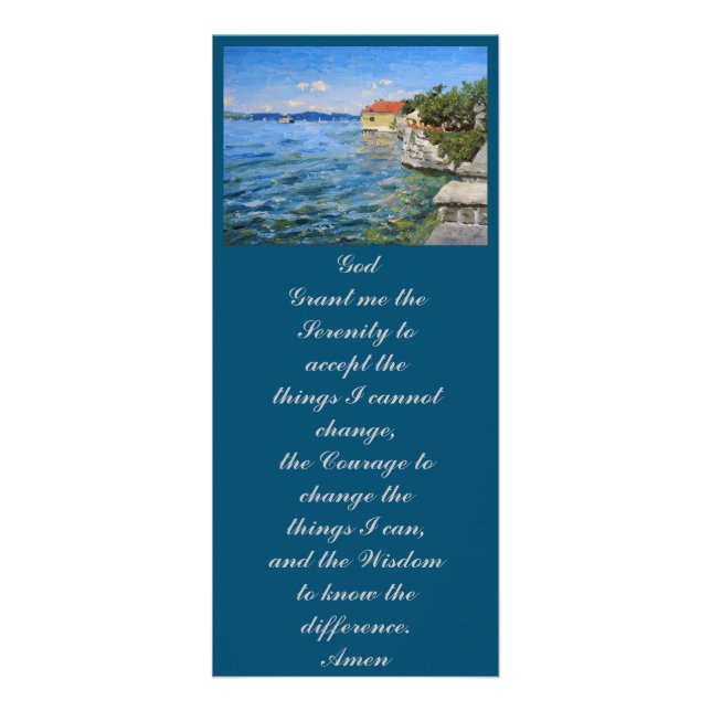 Panfleto Deus me conceda a Serenidade para aceitar as coisa (Frente)