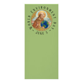 Panfleto Dia Mundial do Ambiente e Rua Francisco de Assisi