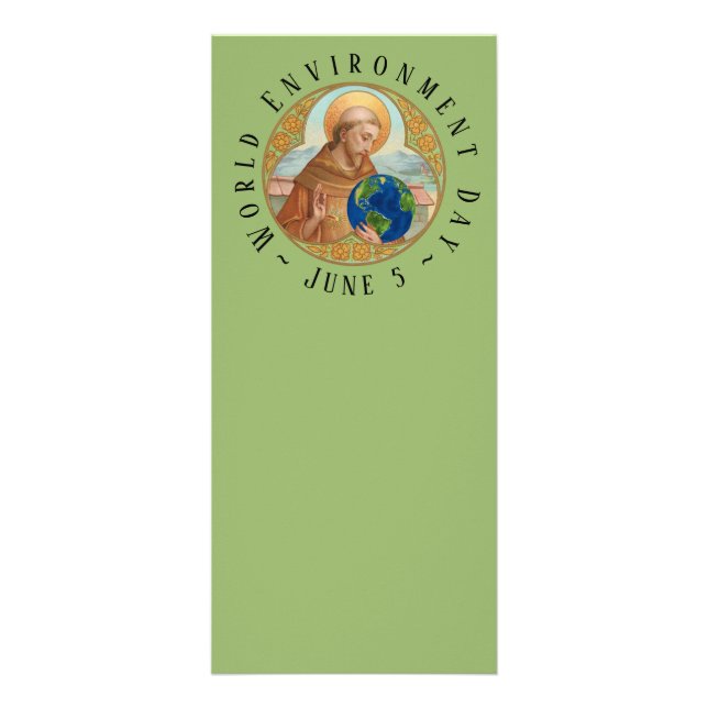 Panfleto Dia Mundial do Ambiente e Rua Francisco de Assisi (Frente)