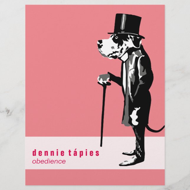 Panfleto do Great Dane (Frente)