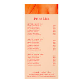 Panfleto Elegante Abstrato Vermelho Moderno