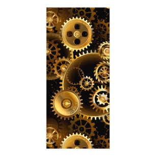 Panfleto Engrenagens de latão Steampunk perfeitas
