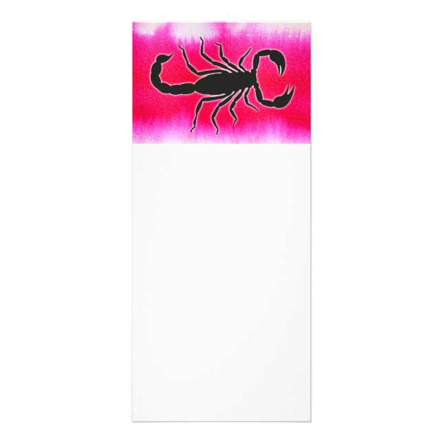 Panfleto escorpião rosa (Frente)