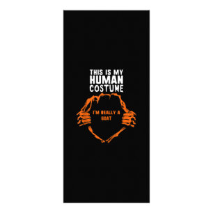 Panfleto Esta É A Minha Fantasia Humana. Eu Sou Muito Capa