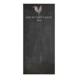 Panfleto Fazenda Vintage Rooster