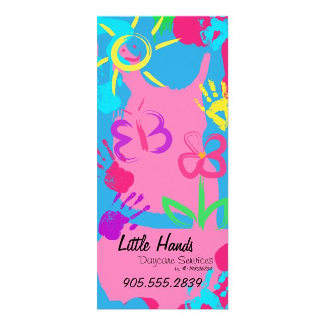 Panfleto Folheto de Promocional de dia - Impressões de mão  (Frente)