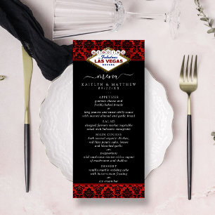 Panfleto Glitter Damask Las Vegas