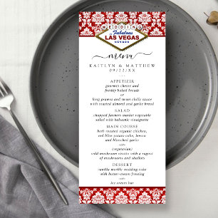 Panfleto Glitter Damask Las Vegas