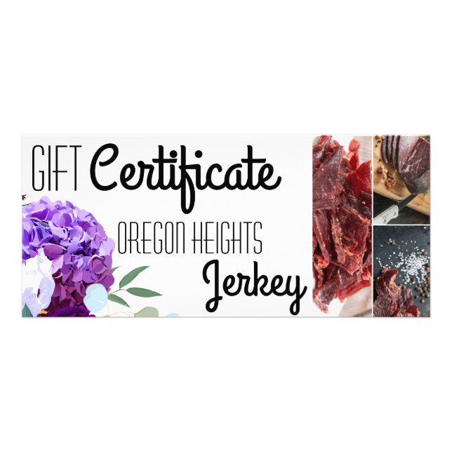 Panfleto Hibiscu de Lavanda de Certificado de Oferta Empres (Frente)