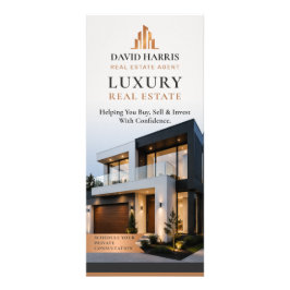 Panfleto Imóveis de Luxo Modernos | Marketing de Corretor