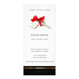 Panfleto Introdução ao Marketing Imobiliário Preto e Dourad