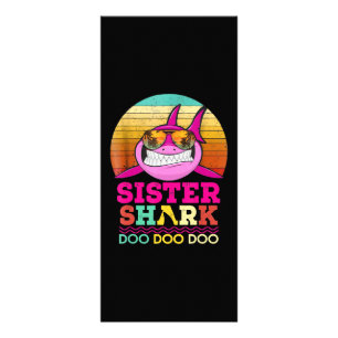 Panfleto Irmã Shark Doo Doo Doo - Ifts de tubarão maluco