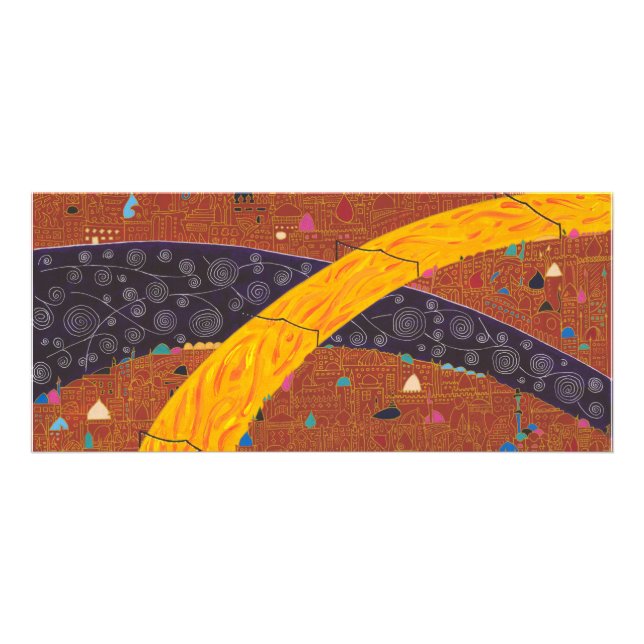 Panfleto Istambul Eid - Placa de rack (Frente)