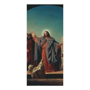 Panfleto Jesus Ressuscita Lázaro por Robert Wilhelm Ekman