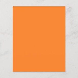 Panfleto Laranja Brilhante