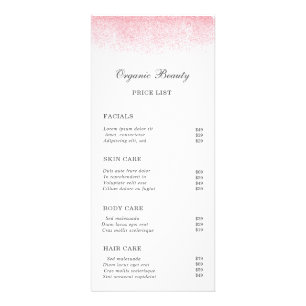 Panfleto Lite rosa, Lite, Beleza Salon