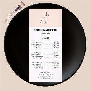 Panfleto Logotipo de Beleza para a Mulher Abstrato moderna