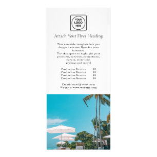 Panfleto Logotipo Minimalista Moderno   Marketing Empresari