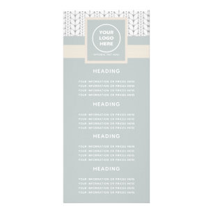 Panfleto Logotipo profissional moderno de padrão conhecido