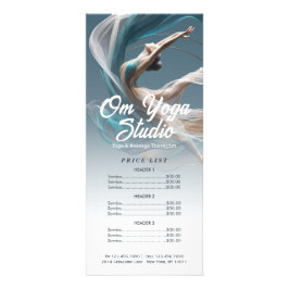 Panfleto Malhação de pilotos instrutores de ioga aérea voad