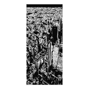 Panfleto Manhattan projetado