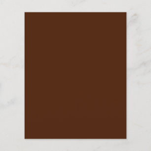 Panfleto Marrom Chocolate