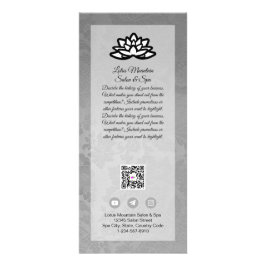 Panfleto Modelo da placa Spa do Omã de Omã de Damask Person