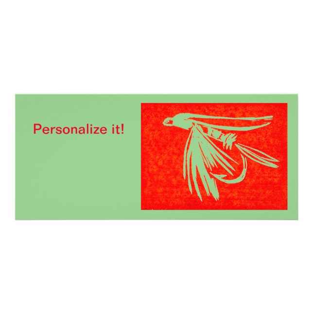 Panfleto Mosca seca clássica, mosca voadora, arte de pesca  (Frente)