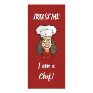 Panfleto Mulher Chef