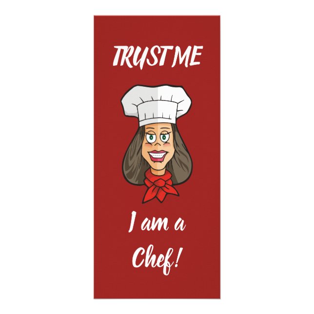 Panfleto Mulher Chef (Frente)