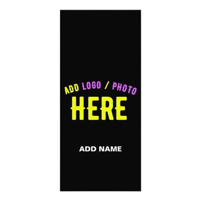 PANFLETO NA MODA MODERNO PERSONALIZÁVEL NEGRO VERIFICADO CO (Frente)