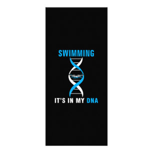 Panfleto Nadar É No Meu DNA, Engraçado Swimer, Nadar Lega