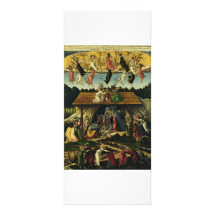 Panfleto Natividade Mística por Sandro Botticelli