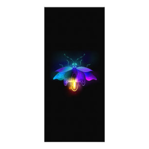 Panfleto Neon Firefly a preto