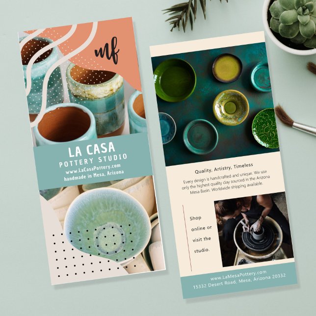 Panfleto No Trend Creative Marketing Rack Card (Criador carregado)