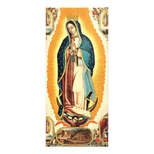 Panfleto Nossa Senhora de Guadalupe Arte Radiante