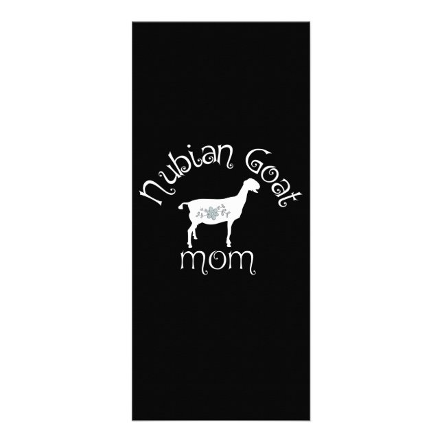 Panfleto Nubian Goat Mãe Gift (Frente)