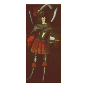 Panfleto O Arcanjo Miguel por Francisco de Zurbarán Arte