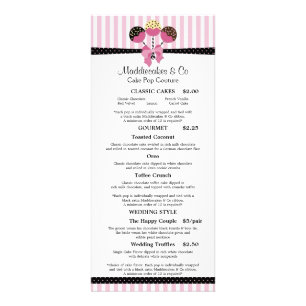 Panfleto O bolo estala o costume da padaria